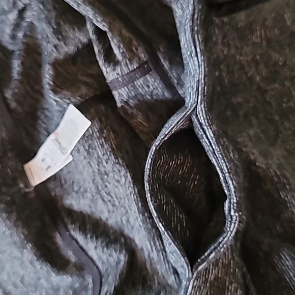 Large women's Under Armour capri leggings dark blueish gray - Picture 5 of 5